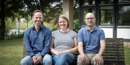 Stefan Schmidt, Anne Pferdekämper-Schmidt und Sven Anderson vom Verbundprojekt DOPROFIL